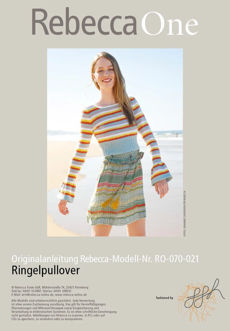 Strickmuster - Ringelpullover