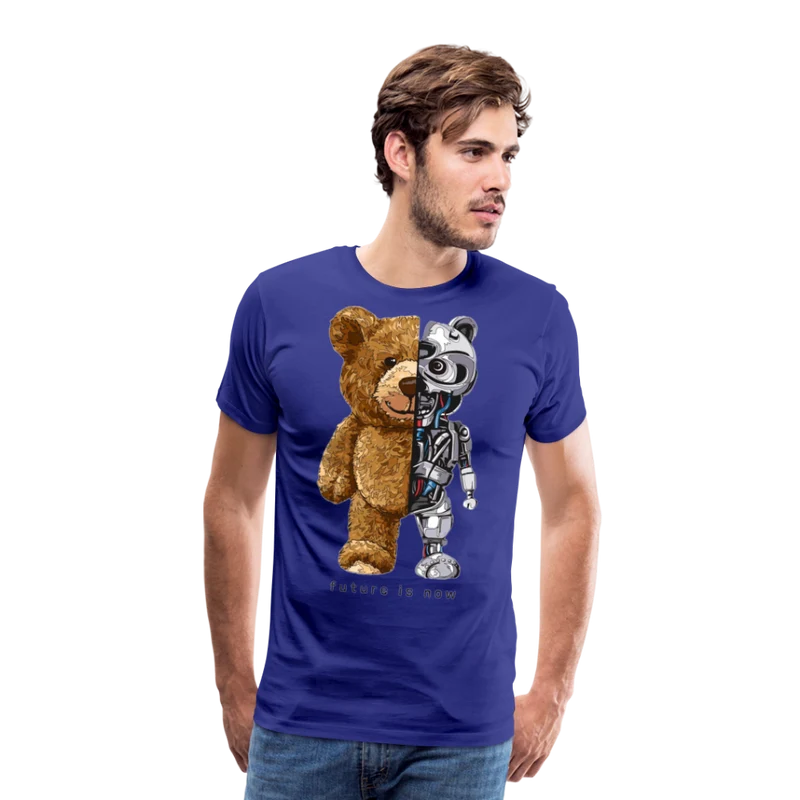 Männer Fashion 3D T-Shirt Rundhals Unisex Sommer Streetwear 100% Baumwolle