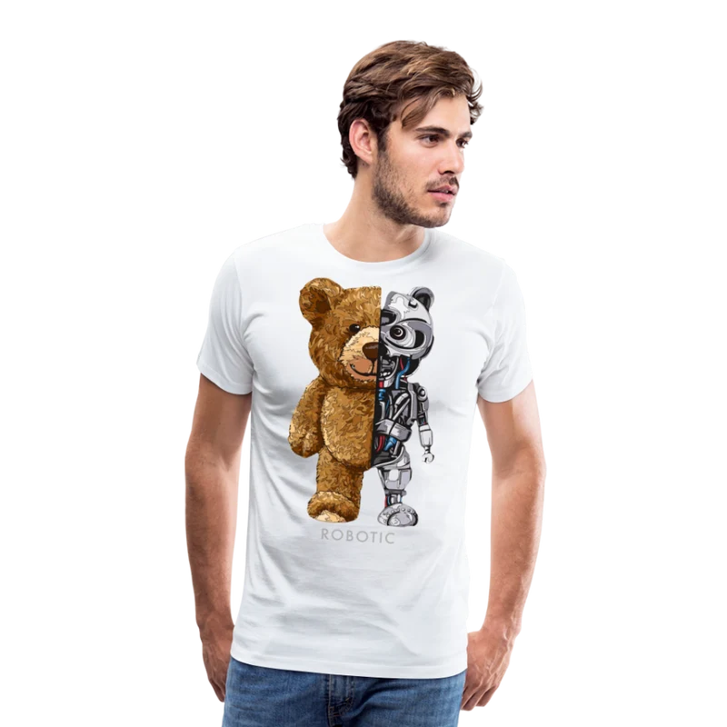 Männer Fashion 3D T-Shirt Rundhals Unisex Sommer Streetwear 100% Baumwolle