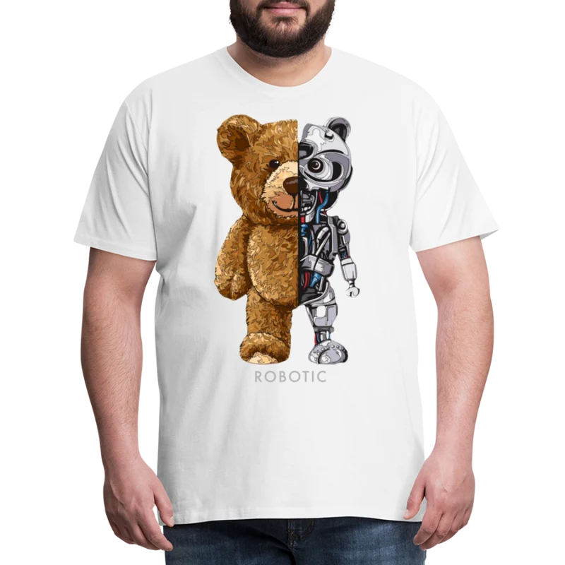 Männer Fashion 3D T-Shirt Rundhals Unisex Sommer Streetwear 100% Baumwolle