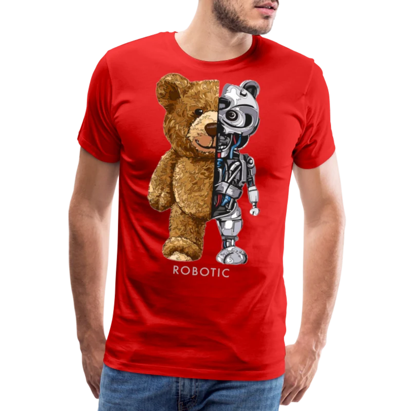 Männer Fashion 3D T-Shirt Rundhals Unisex Sommer Streetwear 100% Baumwolle