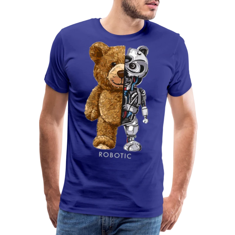 Männer Fashion 3D T-Shirt Rundhals Unisex Sommer Streetwear 100% Baumwolle