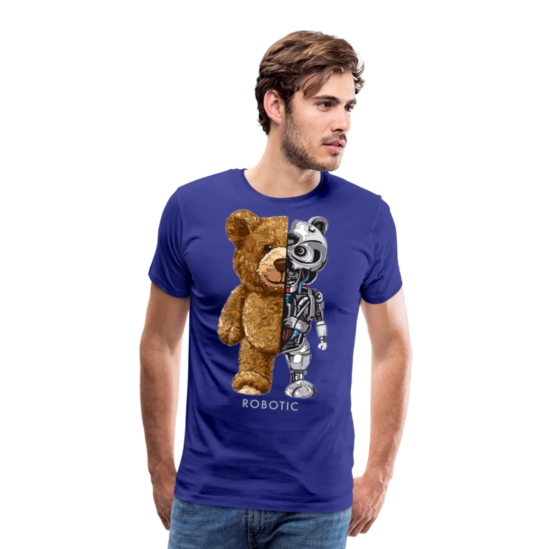 Männer Fashion 3D T-Shirt Rundhals Unisex Sommer Streetwear 100% Baumwolle