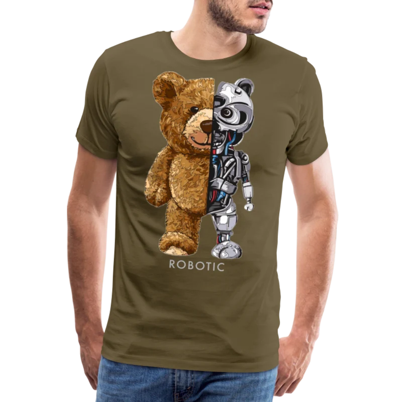Männer Fashion 3D T-Shirt Rundhals Unisex Sommer Streetwear 100% Baumwolle