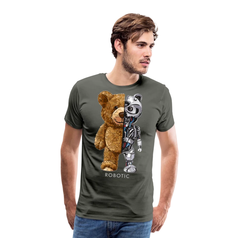 Männer Fashion 3D T-Shirt Rundhals Unisex Sommer Streetwear 100% Baumwolle