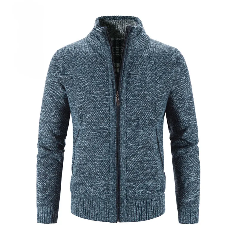 Herren Herbst Jacke Übergangsjacke Warme Sweatjacke Outdoor Zipper Sweater NEU