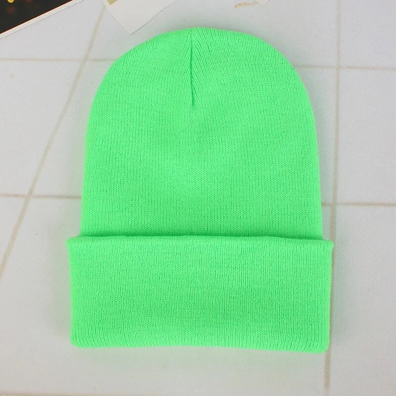 20 Farben Warme Herren Damen Wintermütze Woll Mütze Strickmütze Kappe Hut Unisex