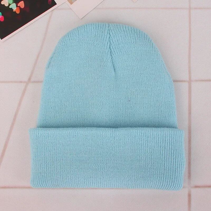 20 Farben Warme Herren Damen Wintermütze Woll Mütze Strickmütze Kappe Hut Unisex