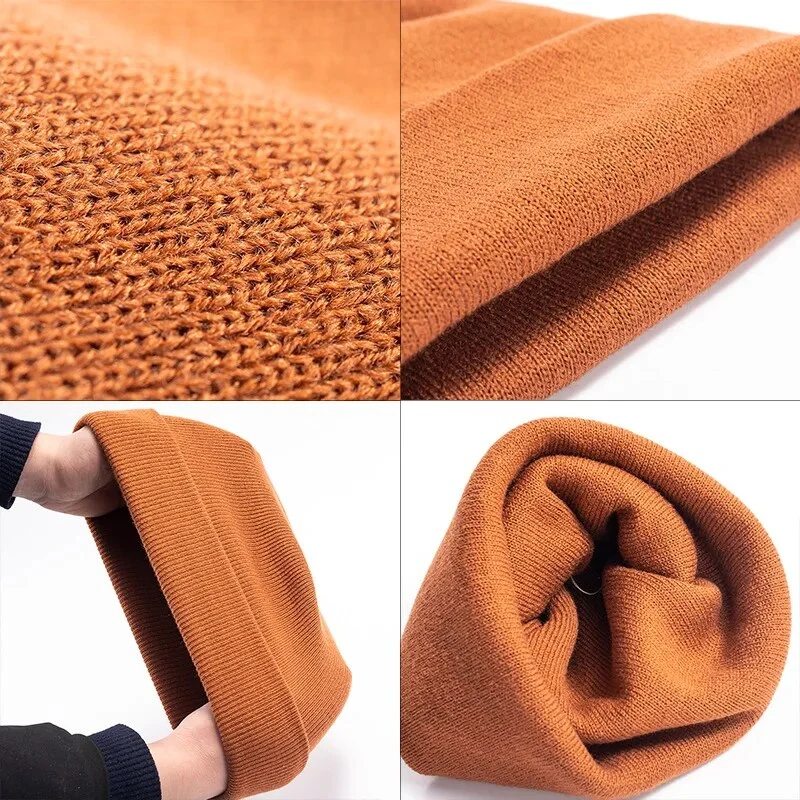 20 Farben Warme Herren Damen Wintermütze Woll Mütze Strickmütze Kappe Hut Unisex
