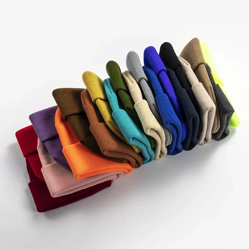 20 Farben Warme Herren Damen Wintermütze Woll Mütze Strickmütze Kappe Hut Unisex