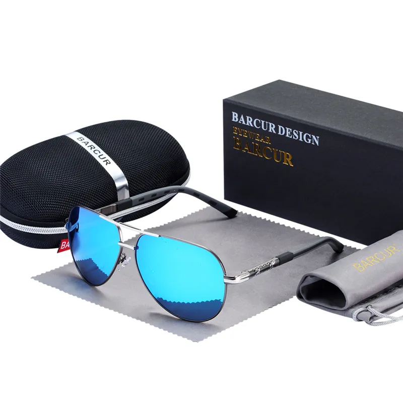 Designer Sonnenbrille Damen Herren Pilotenbrille Metallrahmen Gläser Vintage