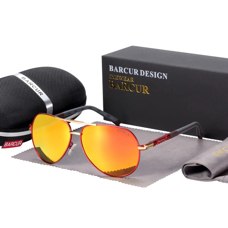 Designer Sonnenbrille Damen Herren Pilotenbrille Metallrahmen Gläser Vintage