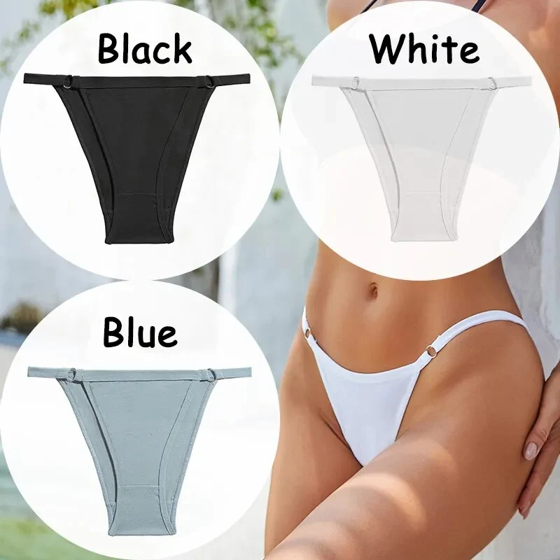 3 Stk Frauen Tanga G-String Höschen Sexy Schlüpfer Slip Dessous Unterwäsche