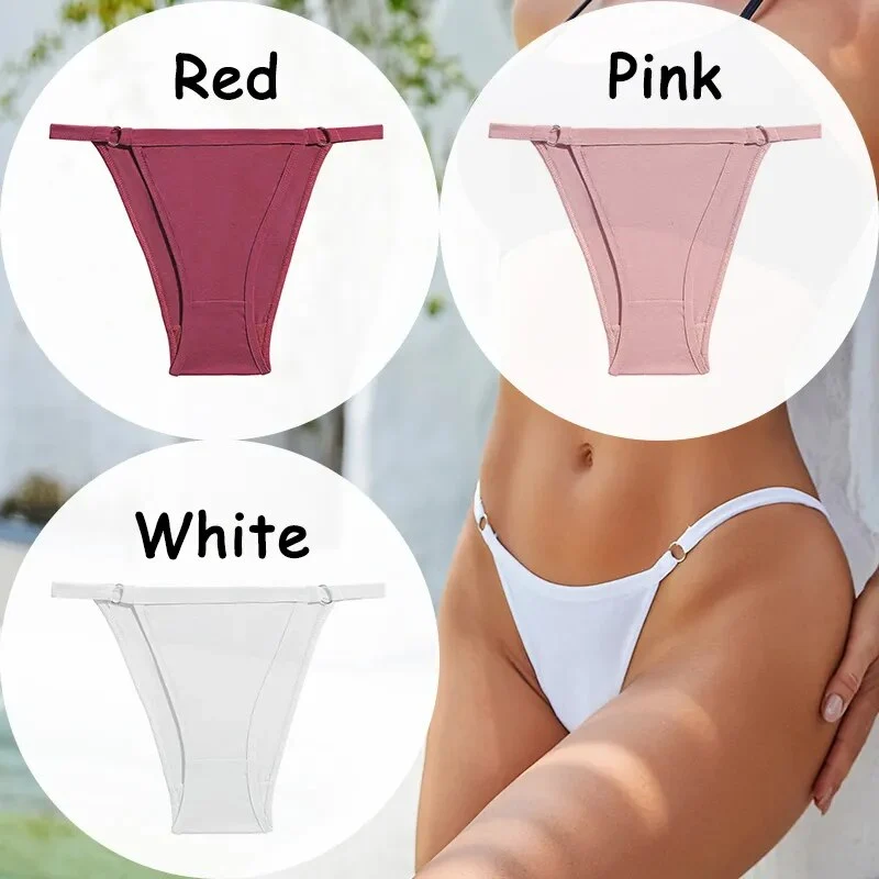3 Stk Frauen Tanga G-String Höschen Sexy Schlüpfer Slip Dessous Unterwäsche