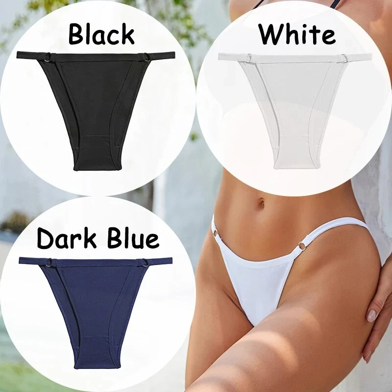 3 Stk Frauen Tanga G-String Höschen Sexy Schlüpfer Slip Dessous Unterwäsche