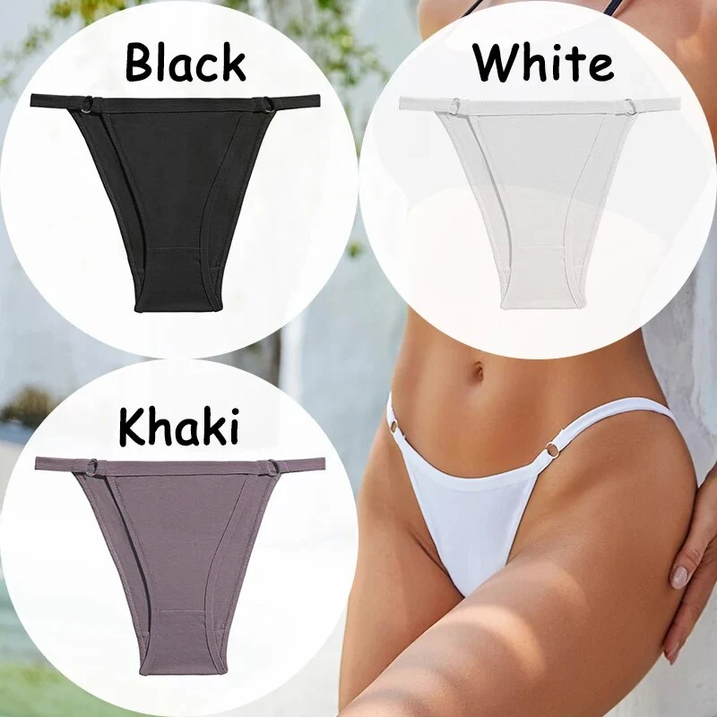 3 Stk Frauen Tanga G-String Höschen Sexy Schlüpfer Slip Dessous Unterwäsche