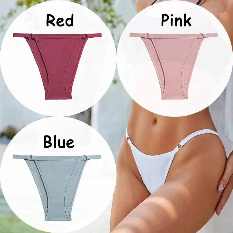 3 Stk Frauen Tanga G-String Höschen Sexy Schlüpfer Slip Dessous Unterwäsche