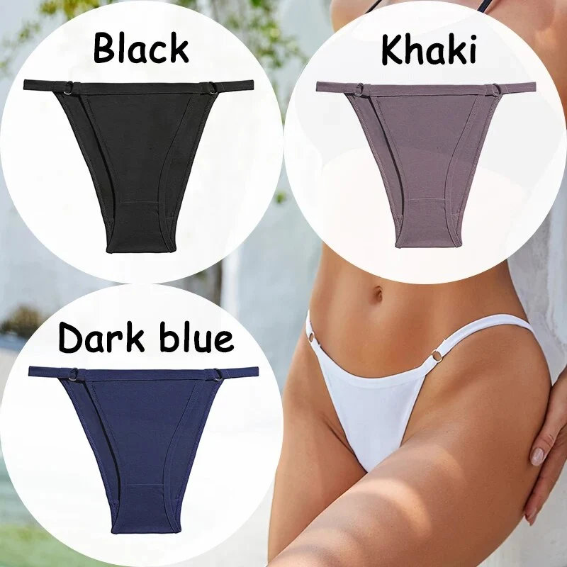 3 Stk Frauen Tanga G-String Höschen Sexy Schlüpfer Slip Dessous Unterwäsche