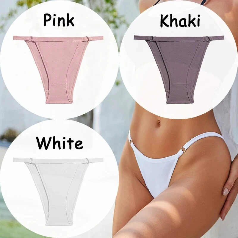 3 Stk Frauen Tanga G-String Höschen Sexy Schlüpfer Slip Dessous Unterwäsche