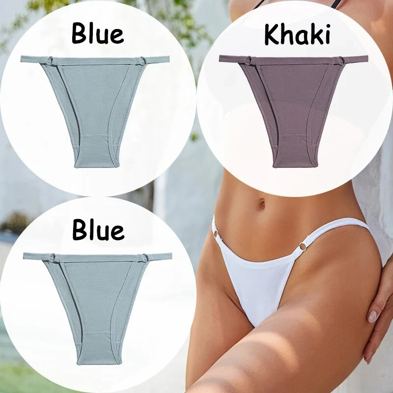 3 Stk Frauen Tanga G-String Höschen Sexy Schlüpfer Slip Dessous Unterwäsche