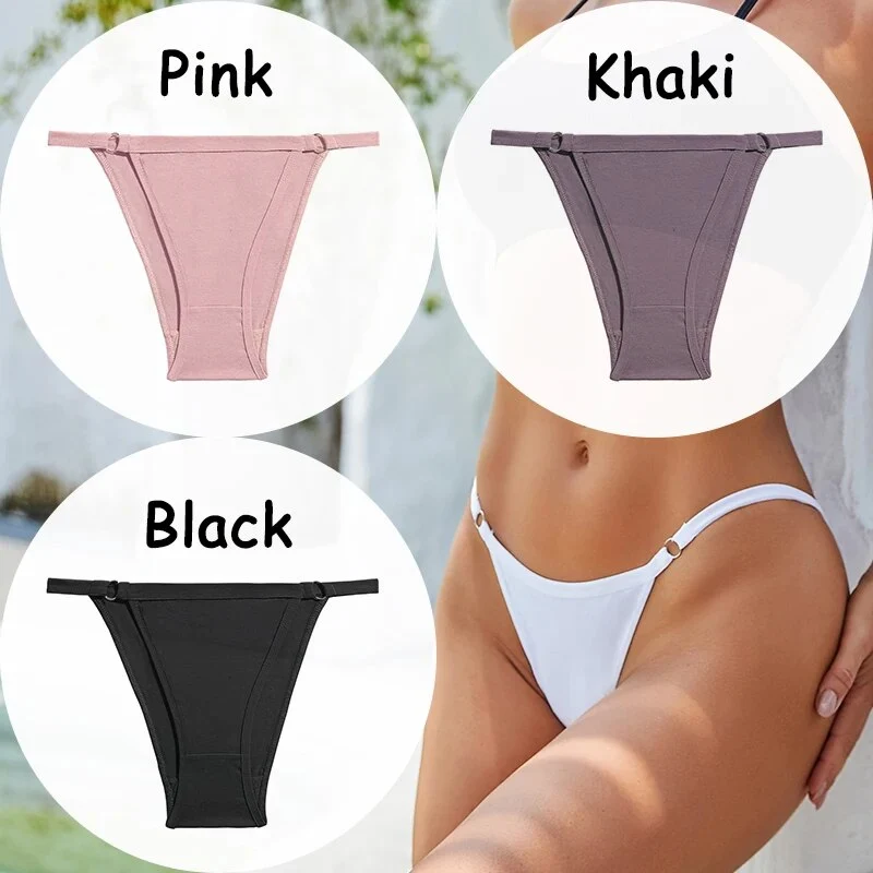 3 Stk Frauen Tanga G-String Höschen Sexy Schlüpfer Slip Dessous Unterwäsche