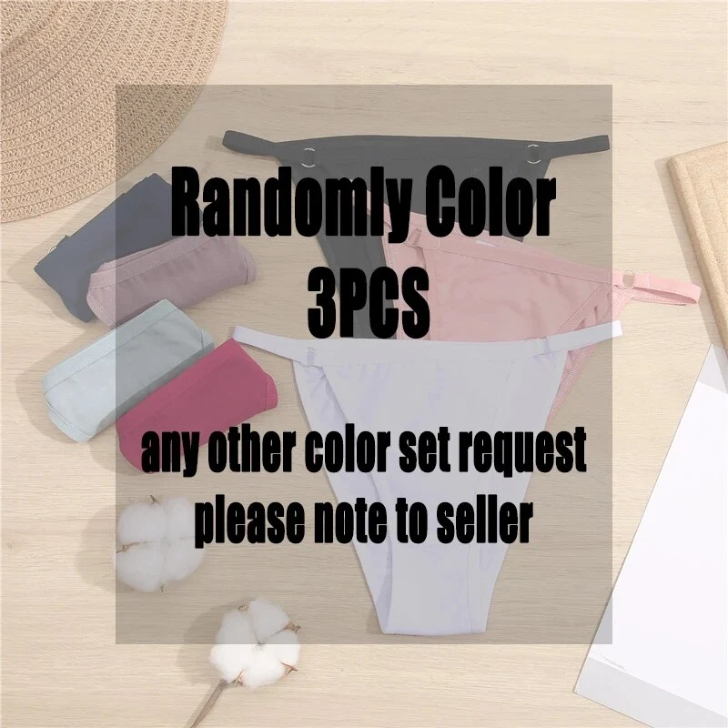 3 Stk Frauen Tanga G-String Höschen Sexy Schlüpfer Slip Dessous Unterwäsche