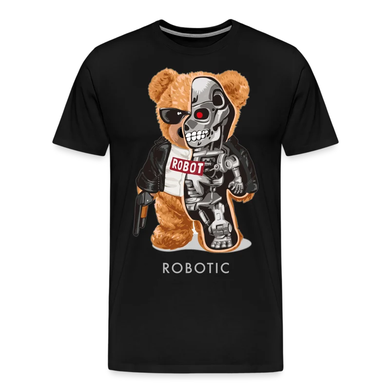 Männer Fashion 3D T-Shirt Rundhals Unisex Sommer Streetwear 100% Baumwolle