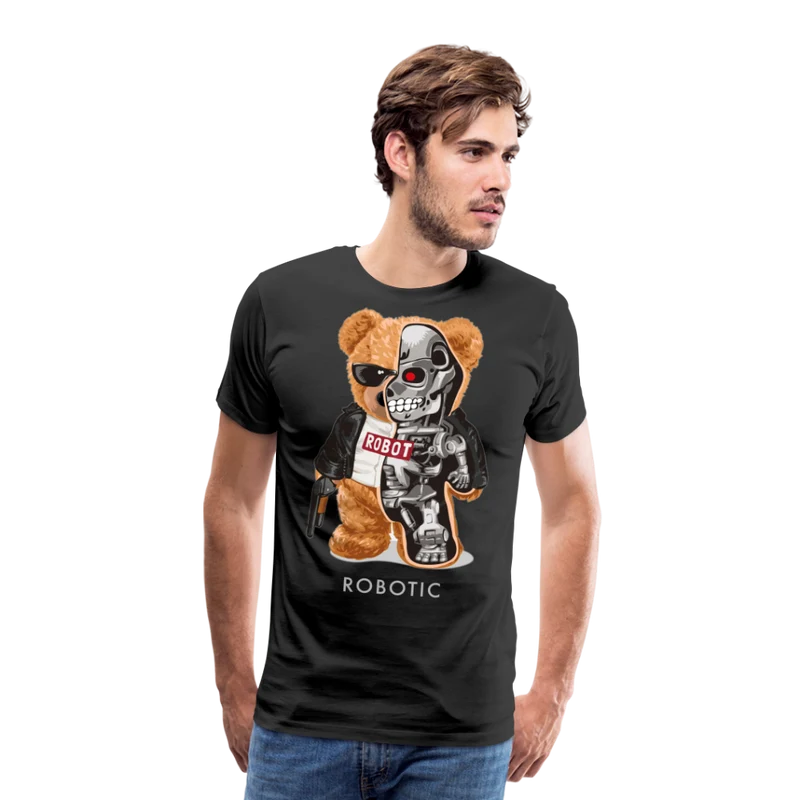 Männer Fashion 3D T-Shirt Rundhals Unisex Sommer Streetwear 100% Baumwolle