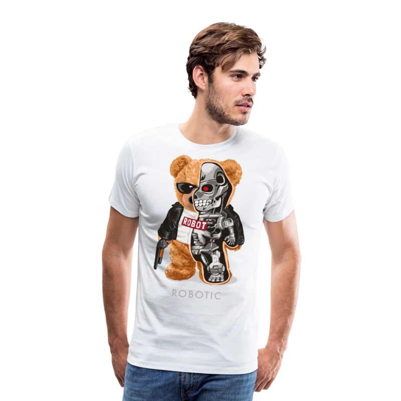 Männer Fashion 3D T-Shirt Rundhals Unisex Sommer Streetwear 100% Baumwolle