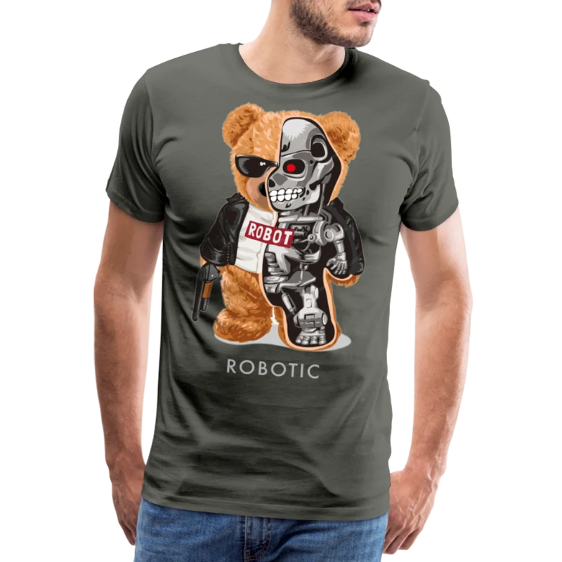 Männer Fashion 3D T-Shirt Rundhals Unisex Sommer Streetwear 100% Baumwolle