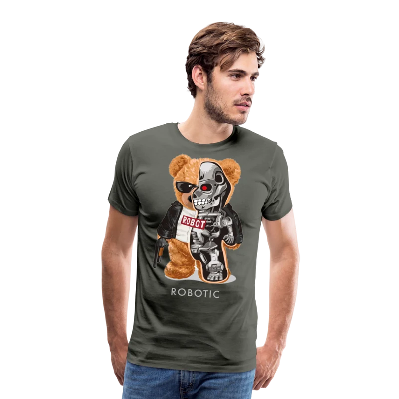 Männer Fashion 3D T-Shirt Rundhals Unisex Sommer Streetwear 100% Baumwolle