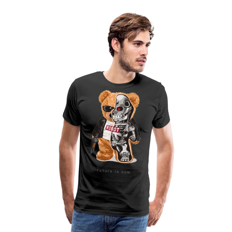 Männer Fashion 3D T-Shirt Rundhals Unisex Sommer Streetwear 100% Baumwolle