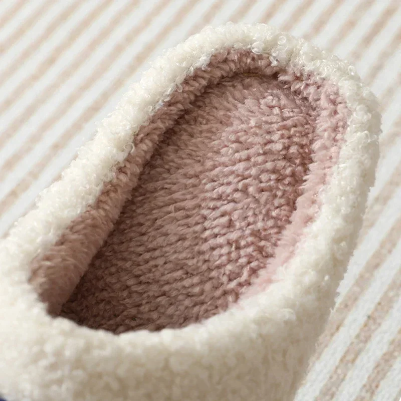 Damen Hausschuhe Pantoffeln Winterschuhe Plüsch Samt Slippers Wärme Gefütterte
