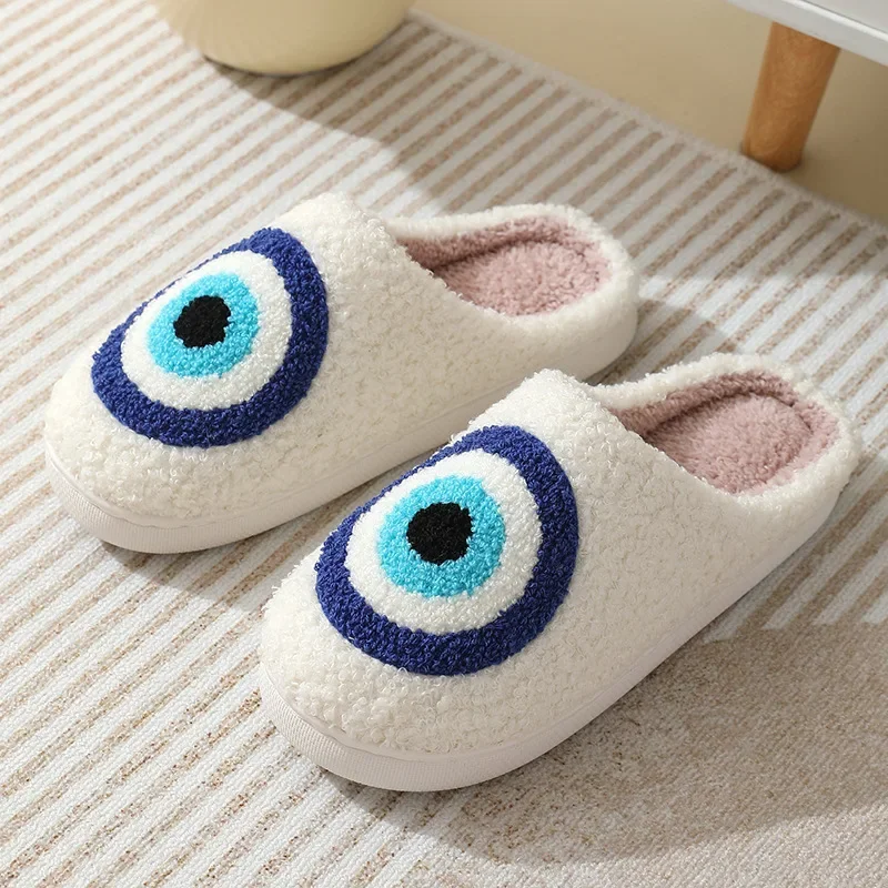 Damen Hausschuhe Pantoffeln Winterschuhe Plüsch Samt Slippers Wärme Gefütterte