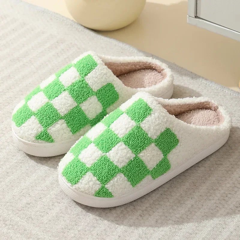 Damen Hausschuhe Pantoffeln Winterschuhe Plüsch Samt Slippers Wärme Gefütterte