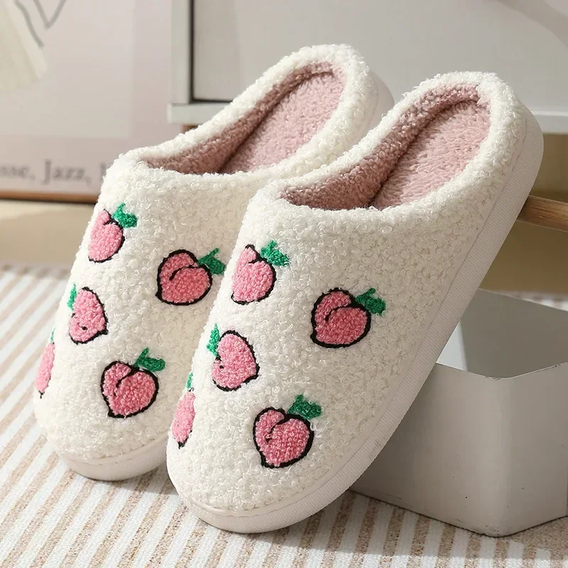 Damen Hausschuhe Pantoffeln Winterschuhe Plüsch Samt Slippers Wärme Gefütterte