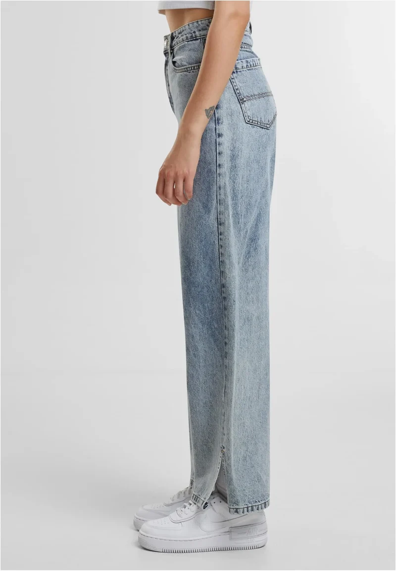 UC Wide Leg Slit Denim