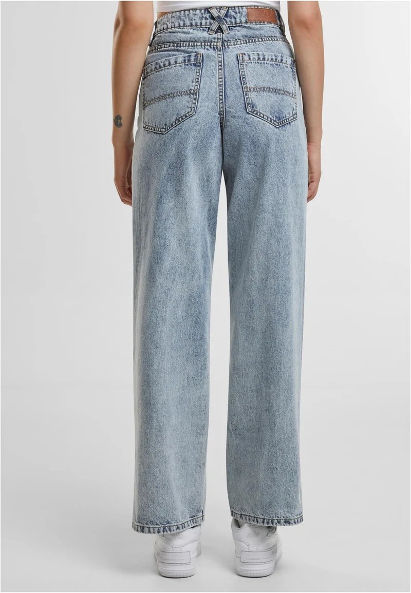 UC Wide Leg Slit Denim