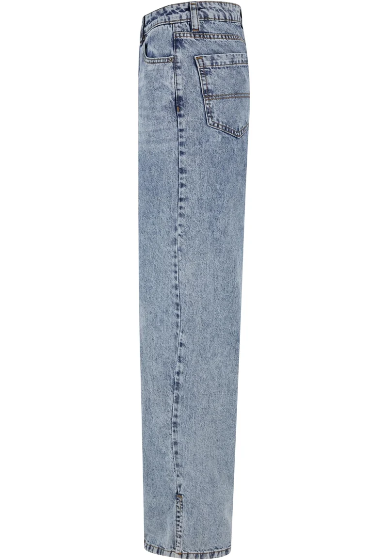 UC Wide Leg Slit Denim