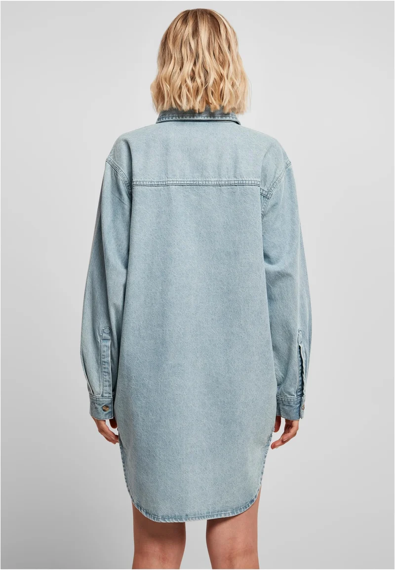 UC Oversized Denim Shirt Dress