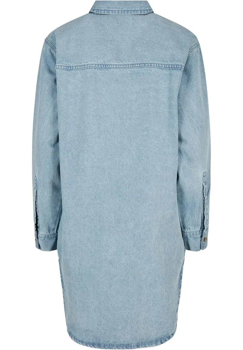 UC Oversized Denim Shirt Dress