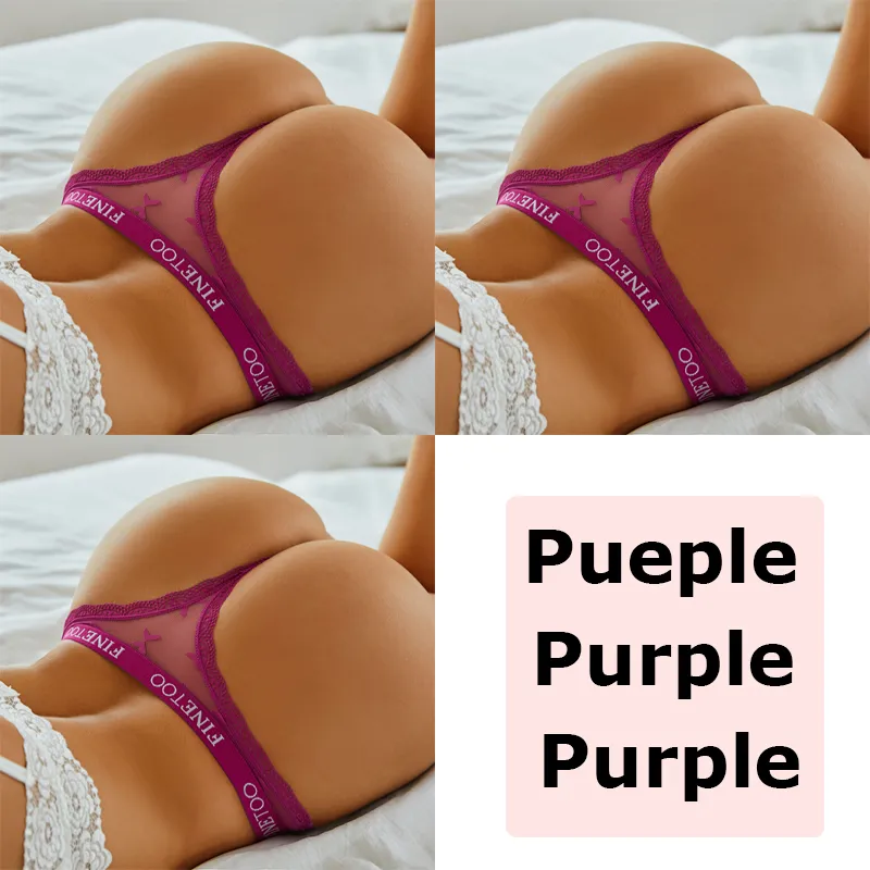 3Stk Frauen Spitze Tanga String Höschen Sexy Schlüpfer Slip Dessous Unterwäsche
