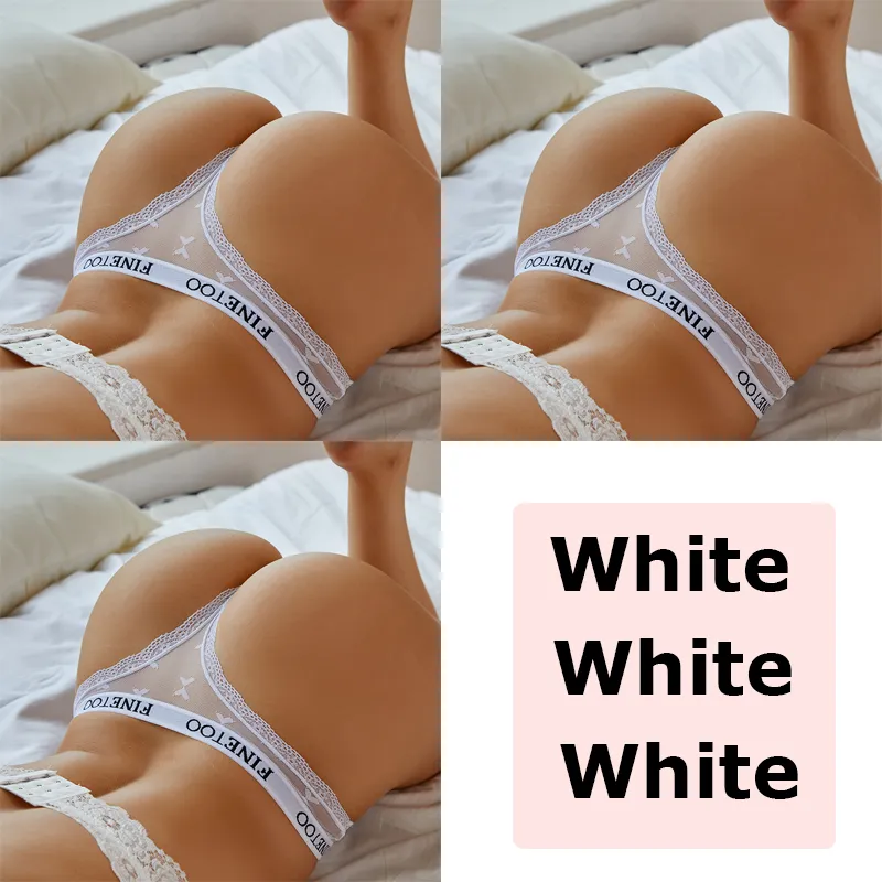 3Stk Frauen Spitze Tanga String Höschen Sexy Schlüpfer Slip Dessous Unterwäsche