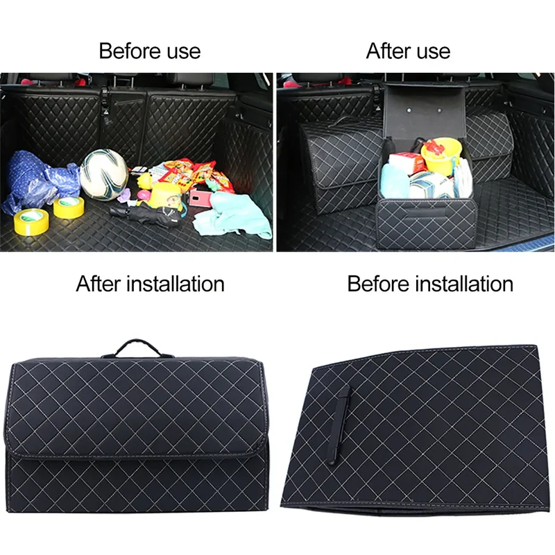 Aufbewahrungsbox Kofferraum Organizer Auto Tasche Kofferraumtasche Klappbarer
