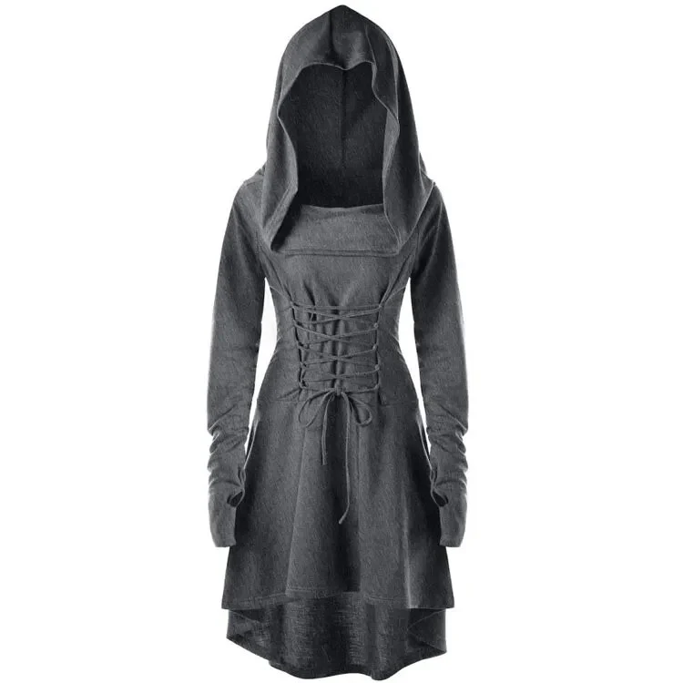 Damen Kapuzenpullover Sweatjacke Zip Hoodie Jacke Pullover Mantel Pulli Kleid