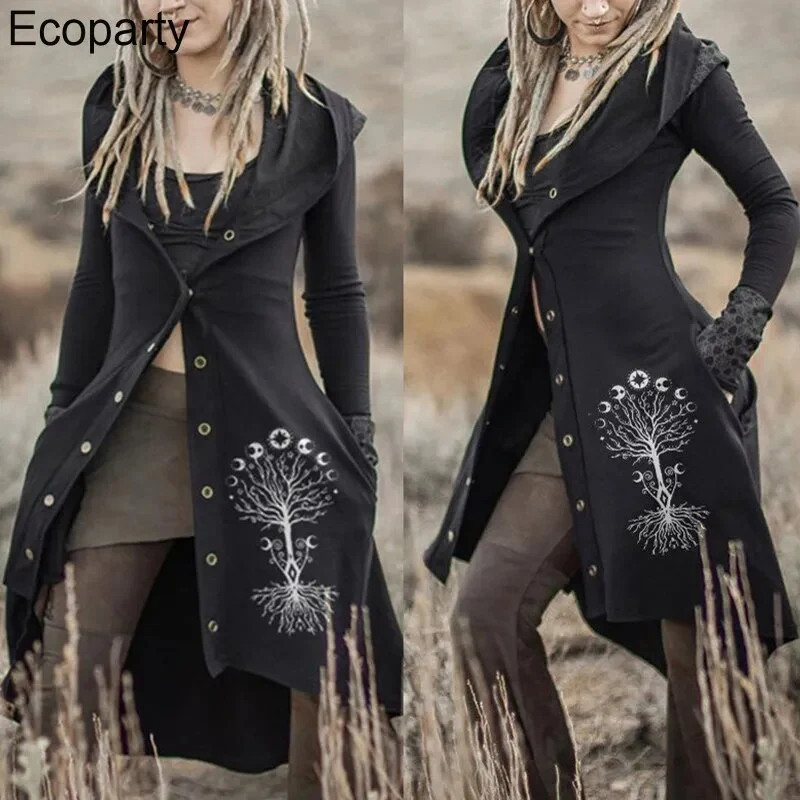 Damen Kapuzenpullover Sweatjacke Zip Hoodie Jacke Pullover Mantel Pulli Kleid