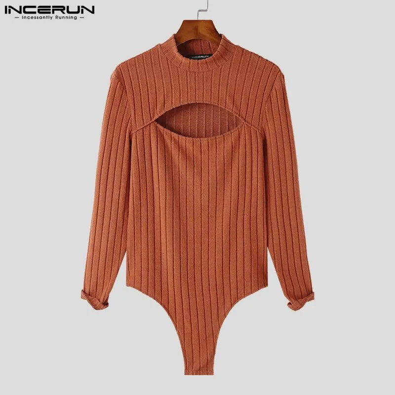 Fetisch Fashion Männer Sexy Bodysuits Herren Body Shirts Hemd Transparent Club