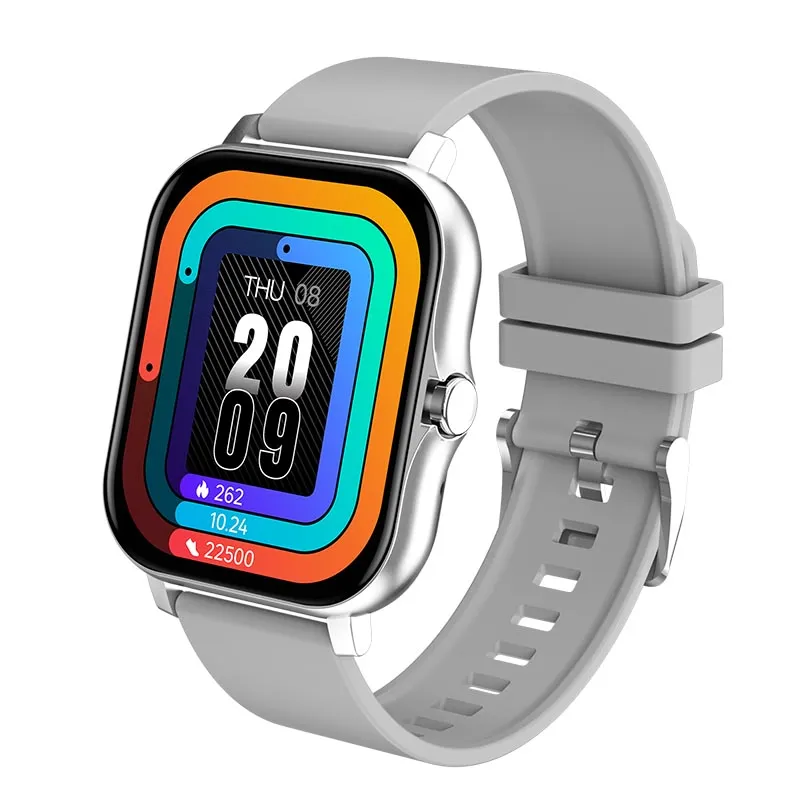 Frauen Smart Watch Männer Farbdisplay Full Touch Fitness Tracker Bluetooth Damen