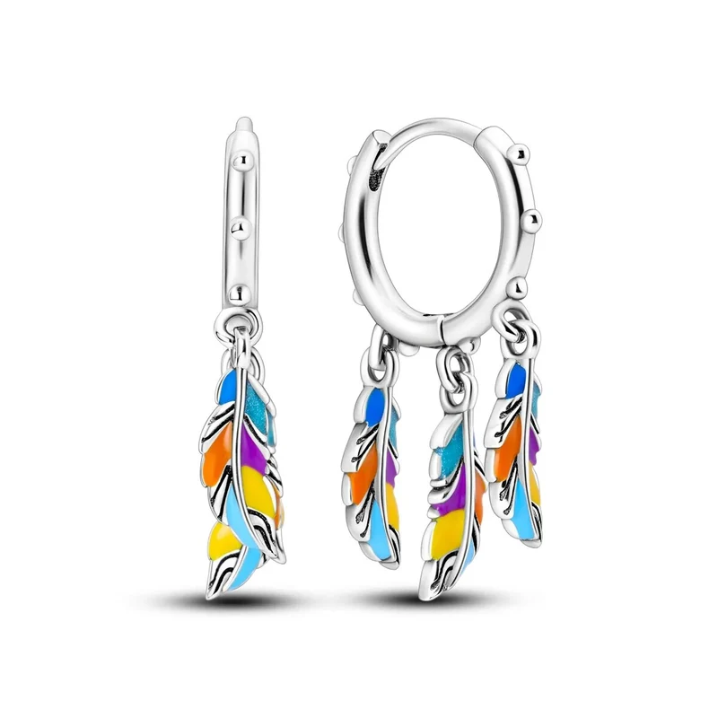 1 Paar Creolen aus 925 sterling Silber Ohrringe Ohrschmuck Zirkonia Ohrstecker
