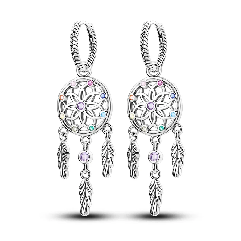 1 Paar Creolen aus 925 sterling Silber Ohrringe Ohrschmuck Zirkonia Ohrstecker